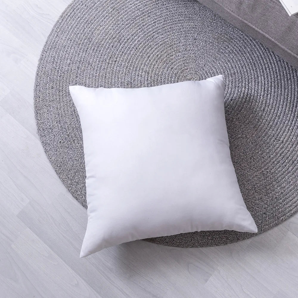 Coussin Blanc Carré 100% Polyester