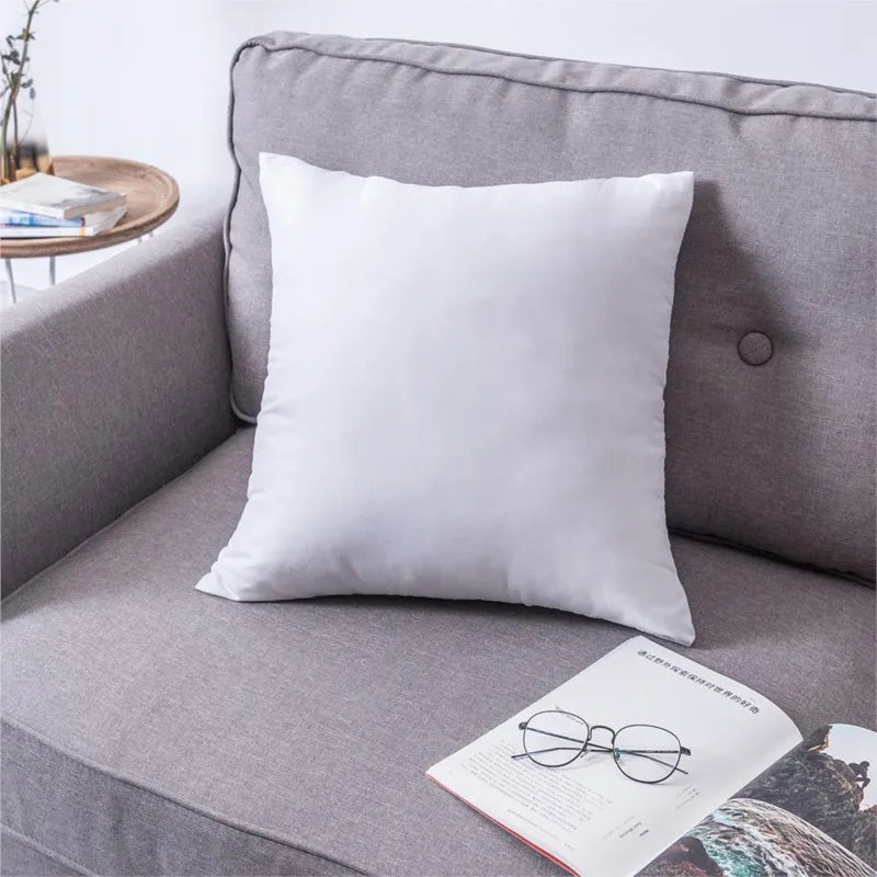 Coussin Blanc Carré 100% Polyester